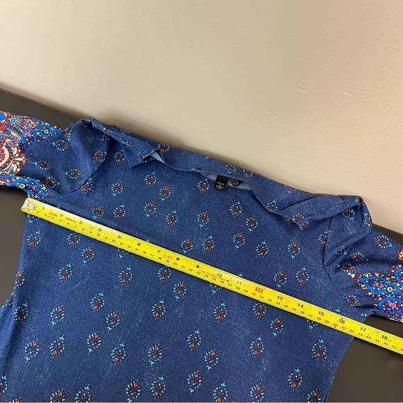 Karin Stevens Multi-Print Half Sleeve Dress - Picture 10 of 13